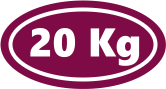 20 kg, packaging