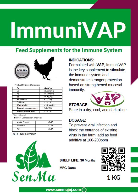 ImmuniVAP-1kg label poultry